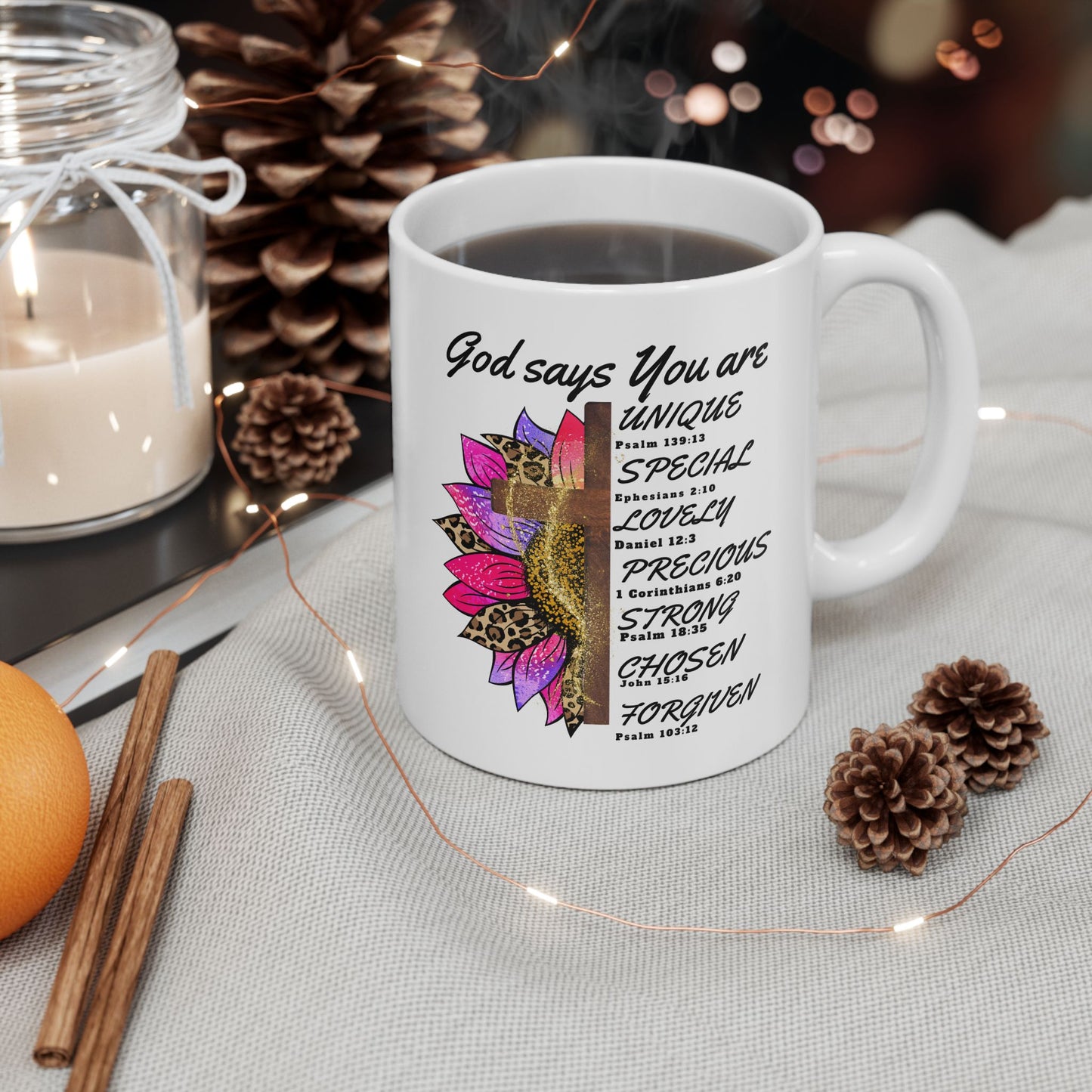 Religious Mug - God Says You Are