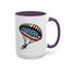 4th of July Mug - Airborne Soldier Parachute Flag
