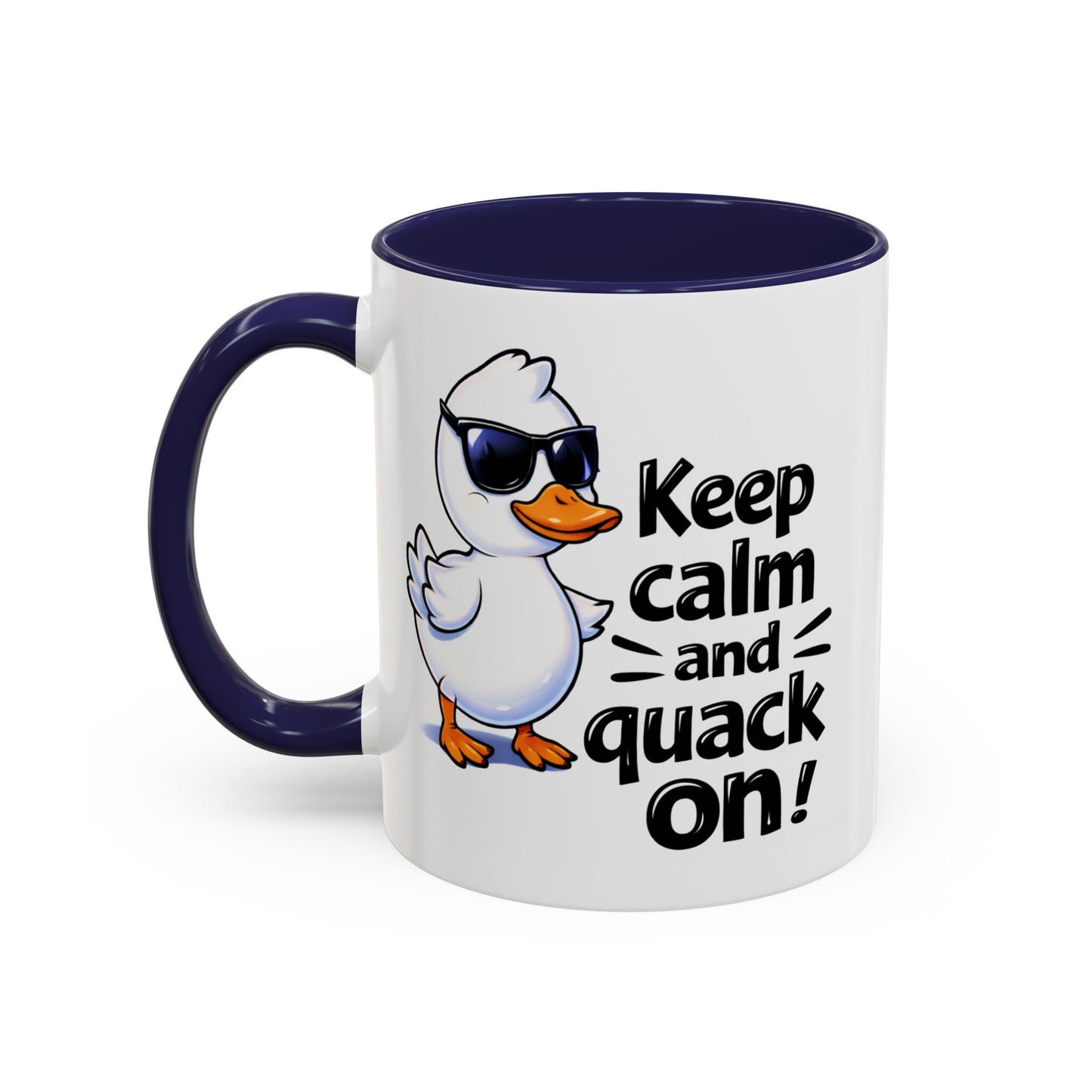 Wellness Mug - Keep Calm And Quack On