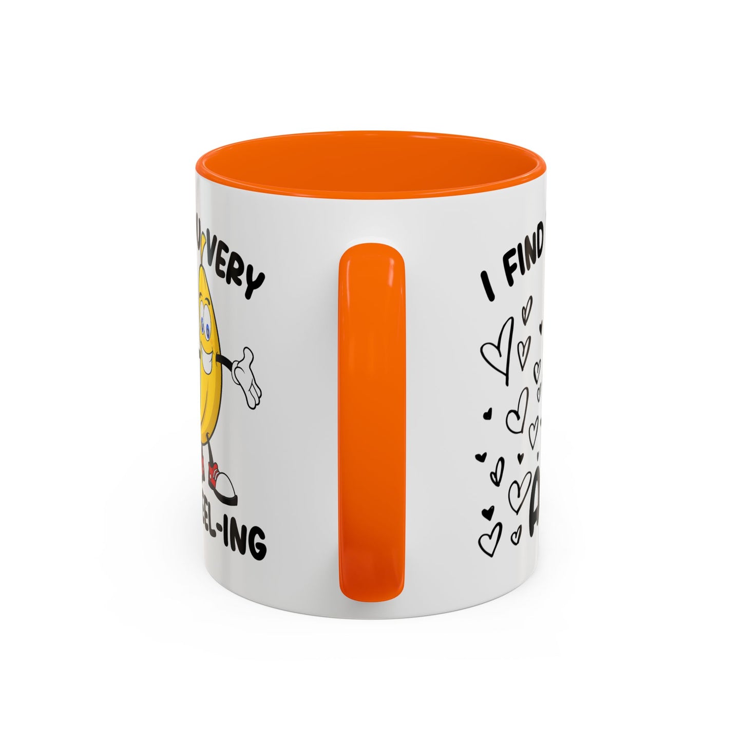 Adult Mug - I Find You Very A-Peel-Ing