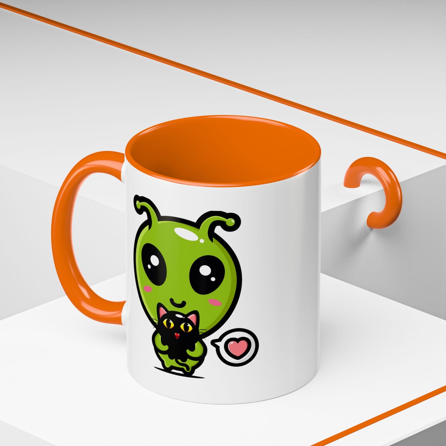 Alien Mug - Alien Hug Cat