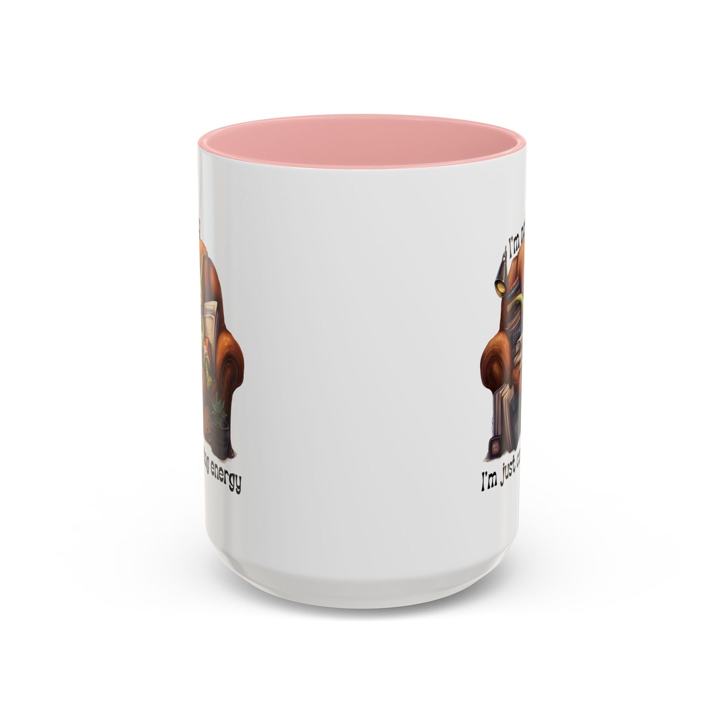 Humor mug - I'm Not Lazy I'm Just Conserving Energy Alien