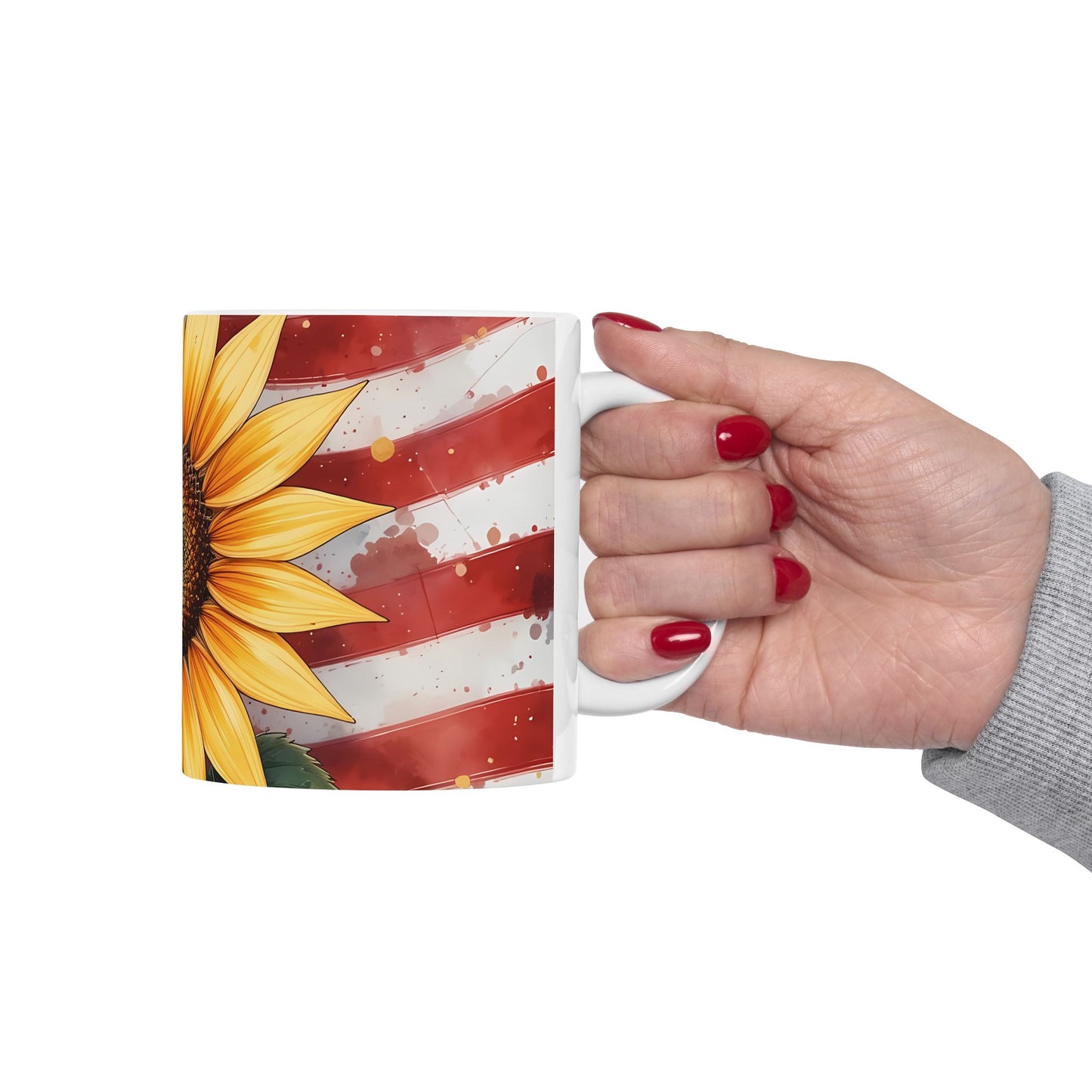 Artistic Mug - American Sunflower