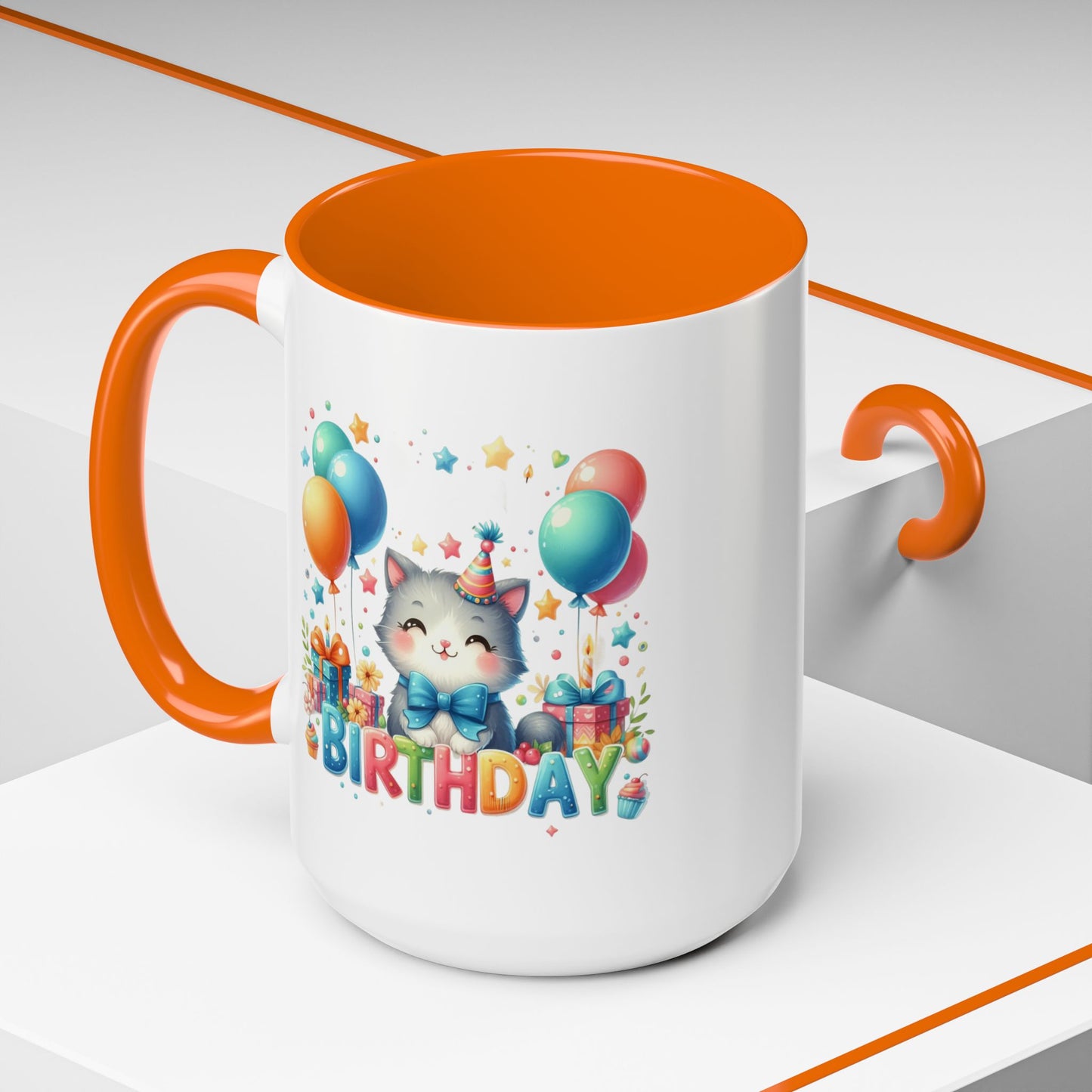 Birthday Mug - Birthday Kitty