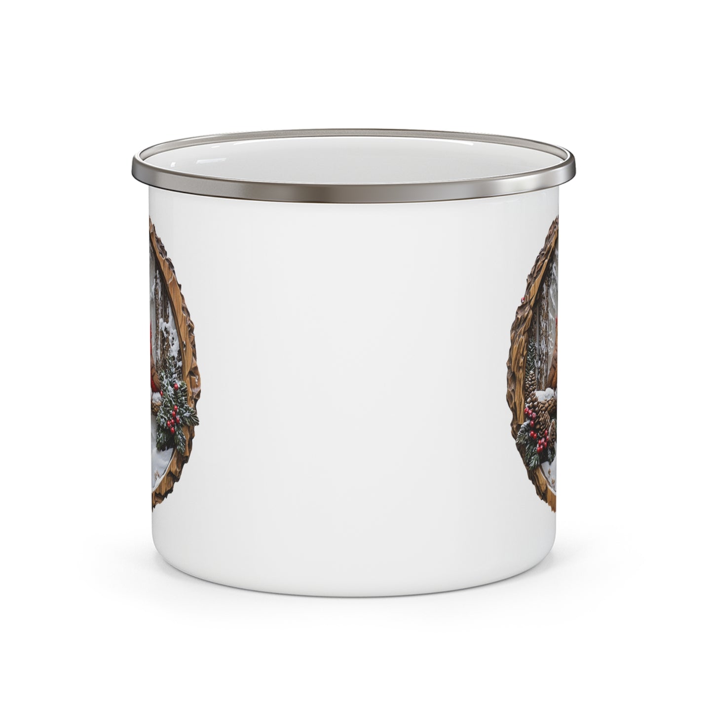 Christmas Mug - Birds Plaque