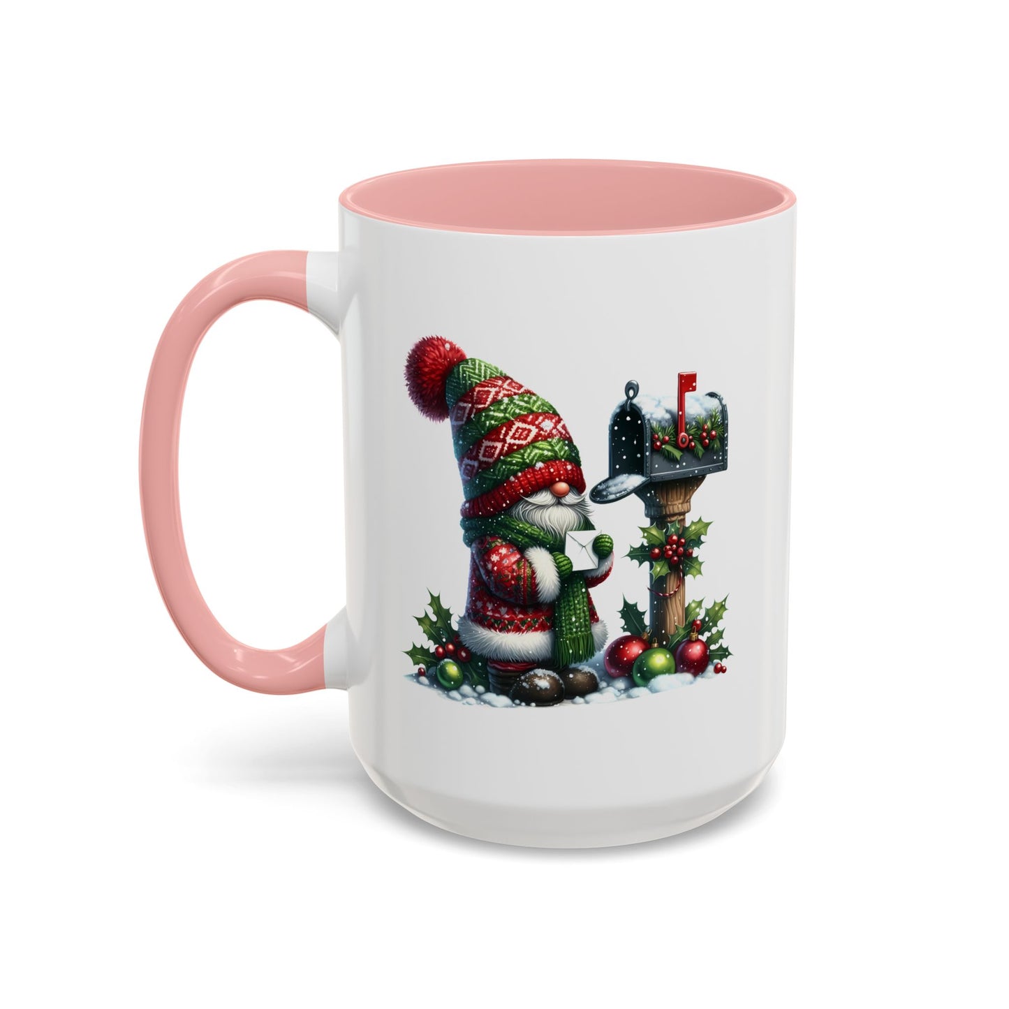 Christmas Mug - Gnome and Mail