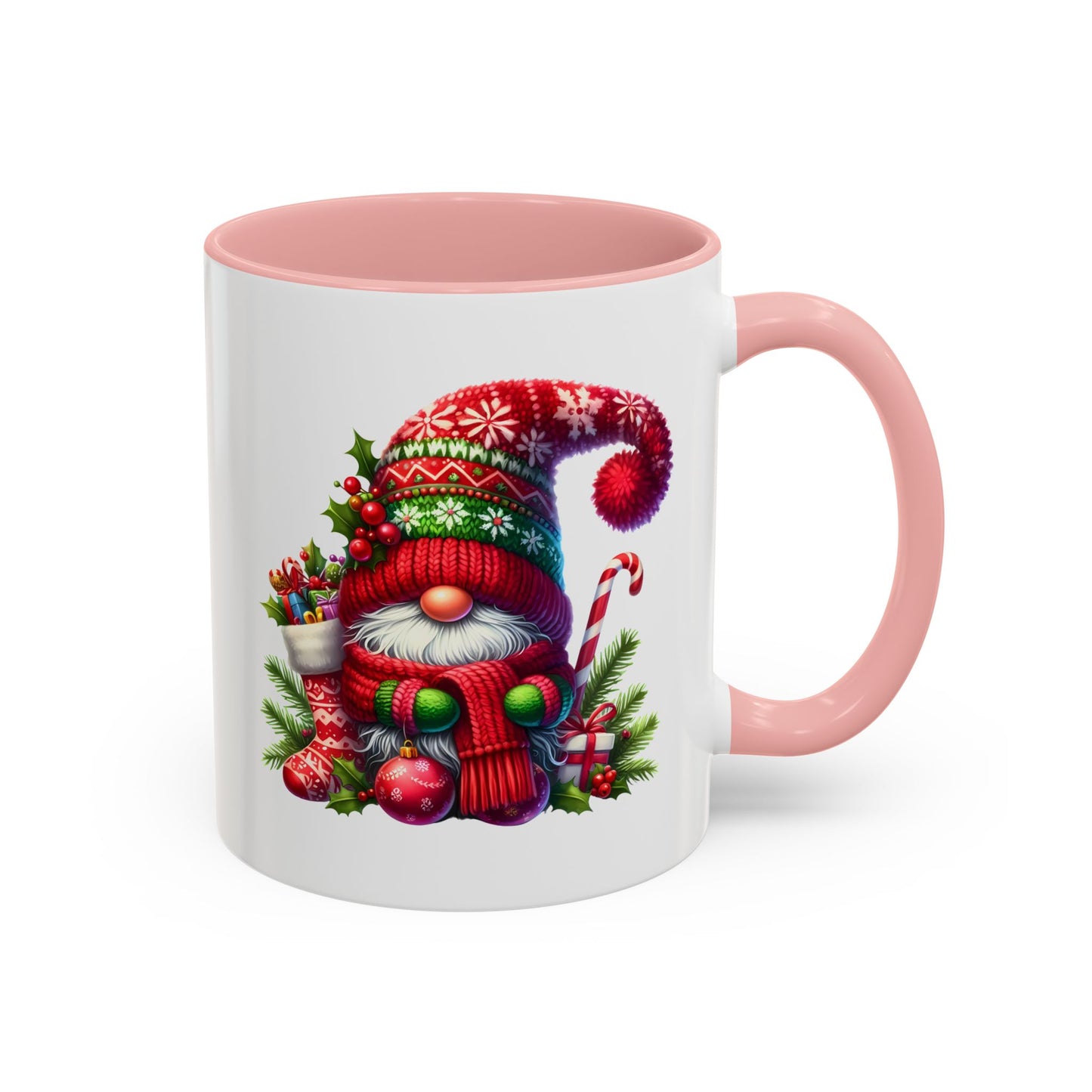 Christmas Mug - Gnome and Candy Cane