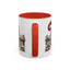 Christmas Mug - Gnome with Christmas Wreath