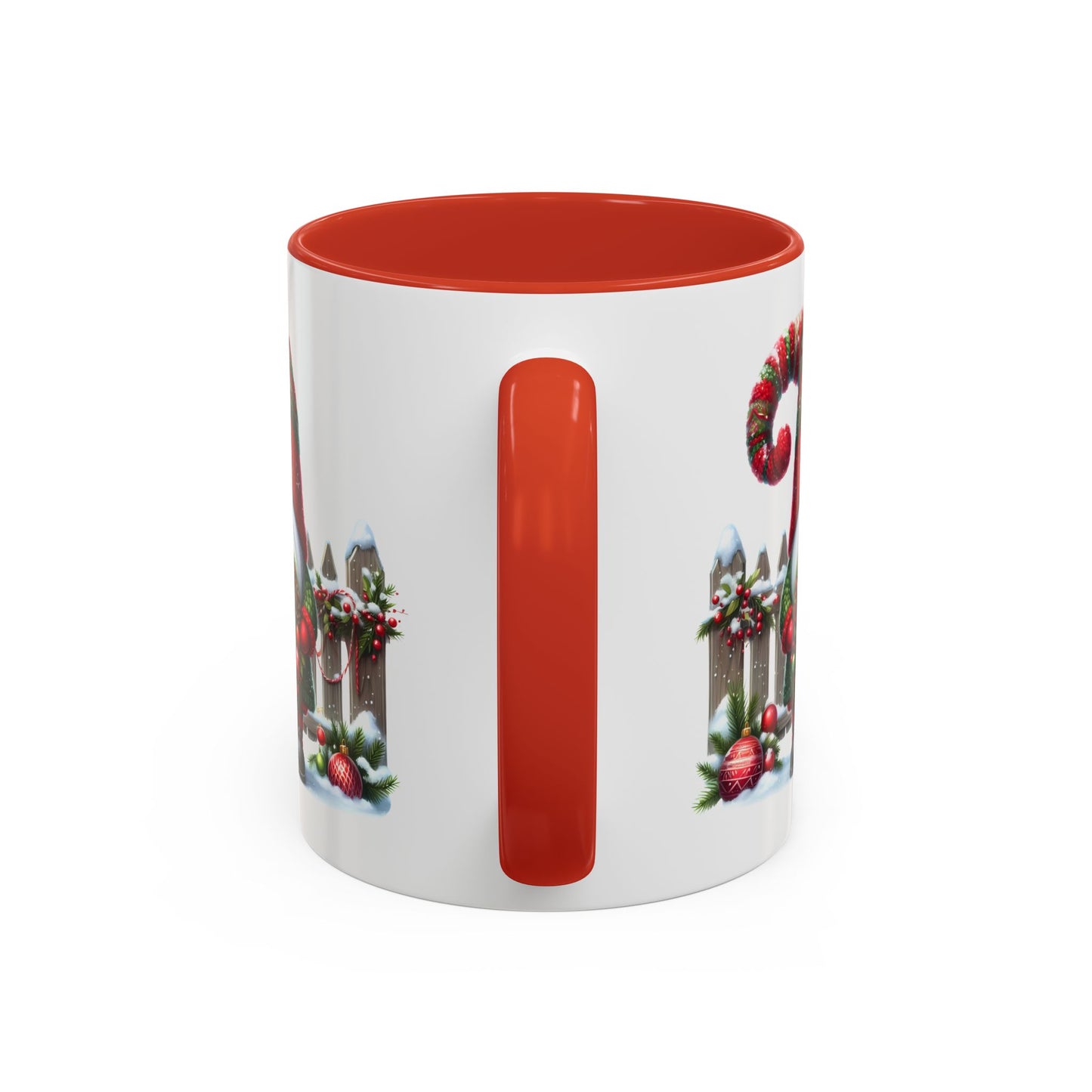 Christmas Mug - Gnome with Christmas Wreath