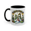 Christmas Mug - Green Snowman Family