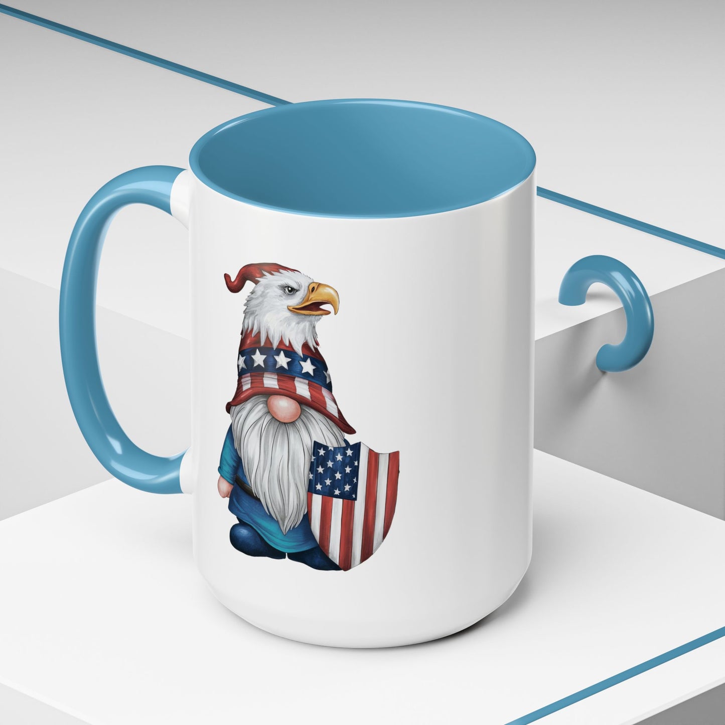 4th of July Mug - American Gnome 17