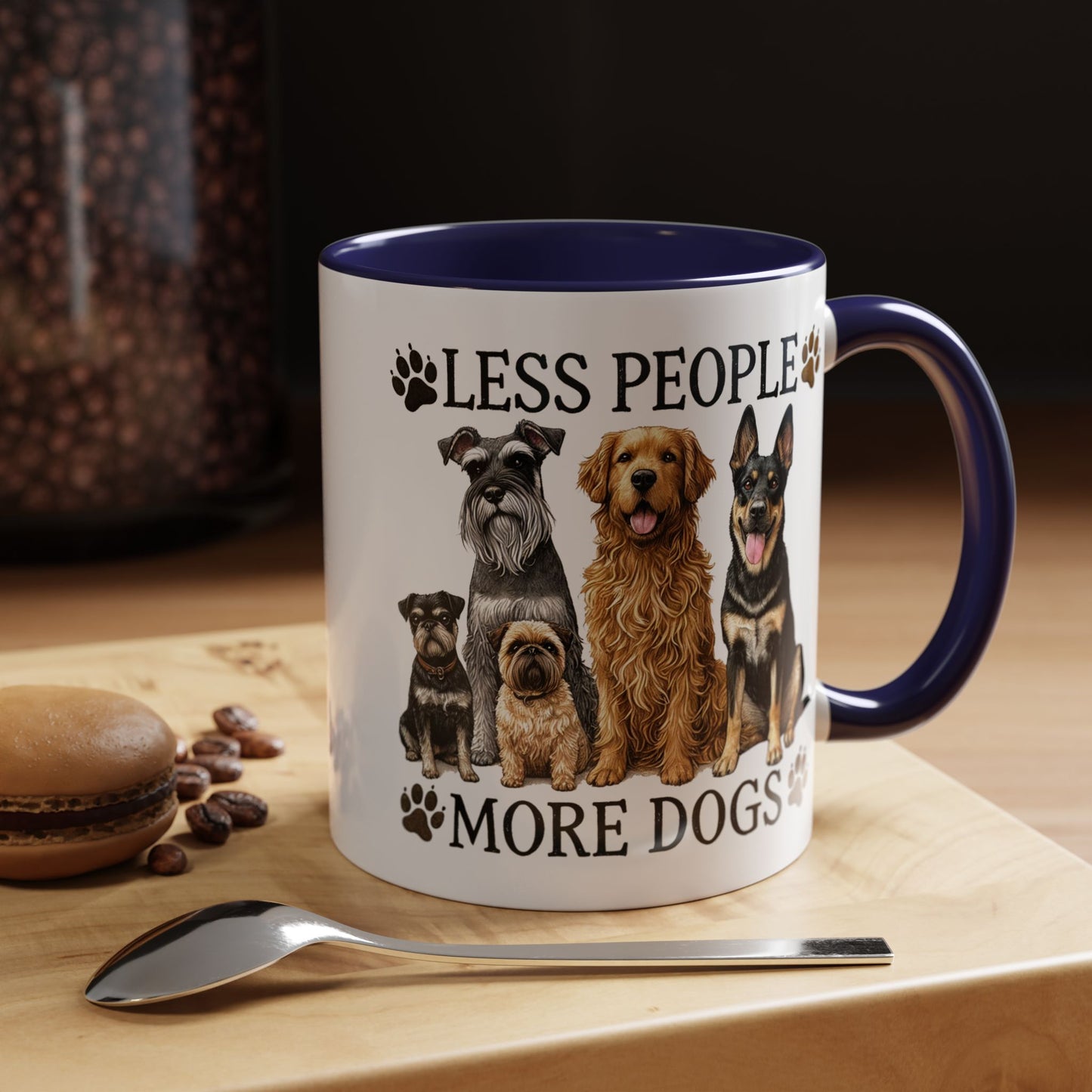 Animal Mug - Less People More Dogs