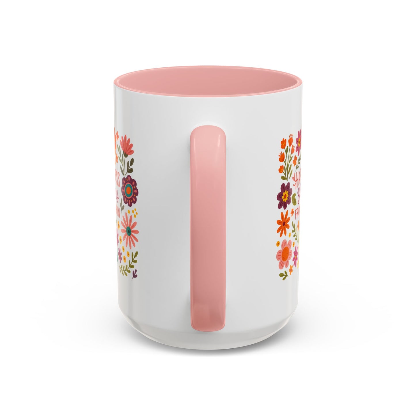 Motivation Mug - Happiness Blooms From Within