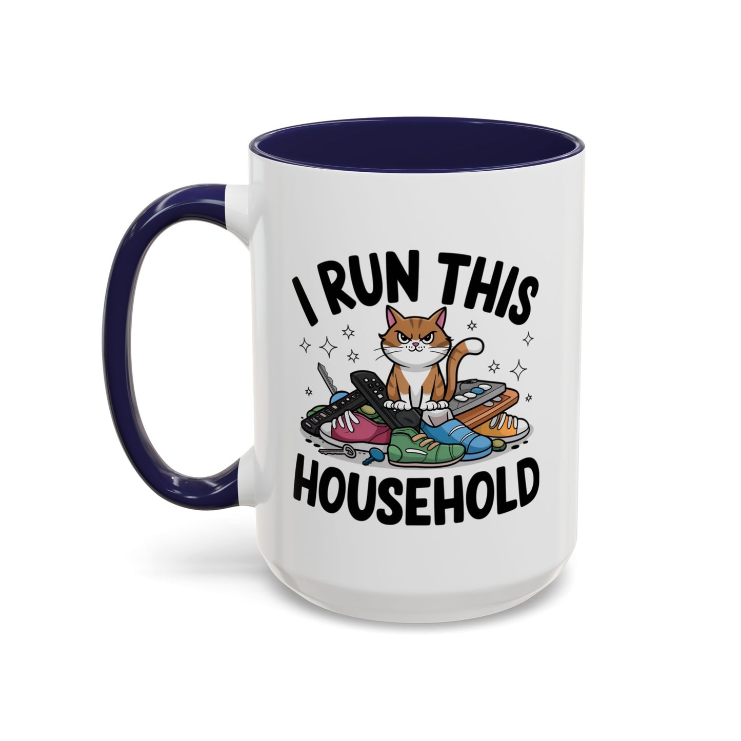 Animal Mug - I Run This Household