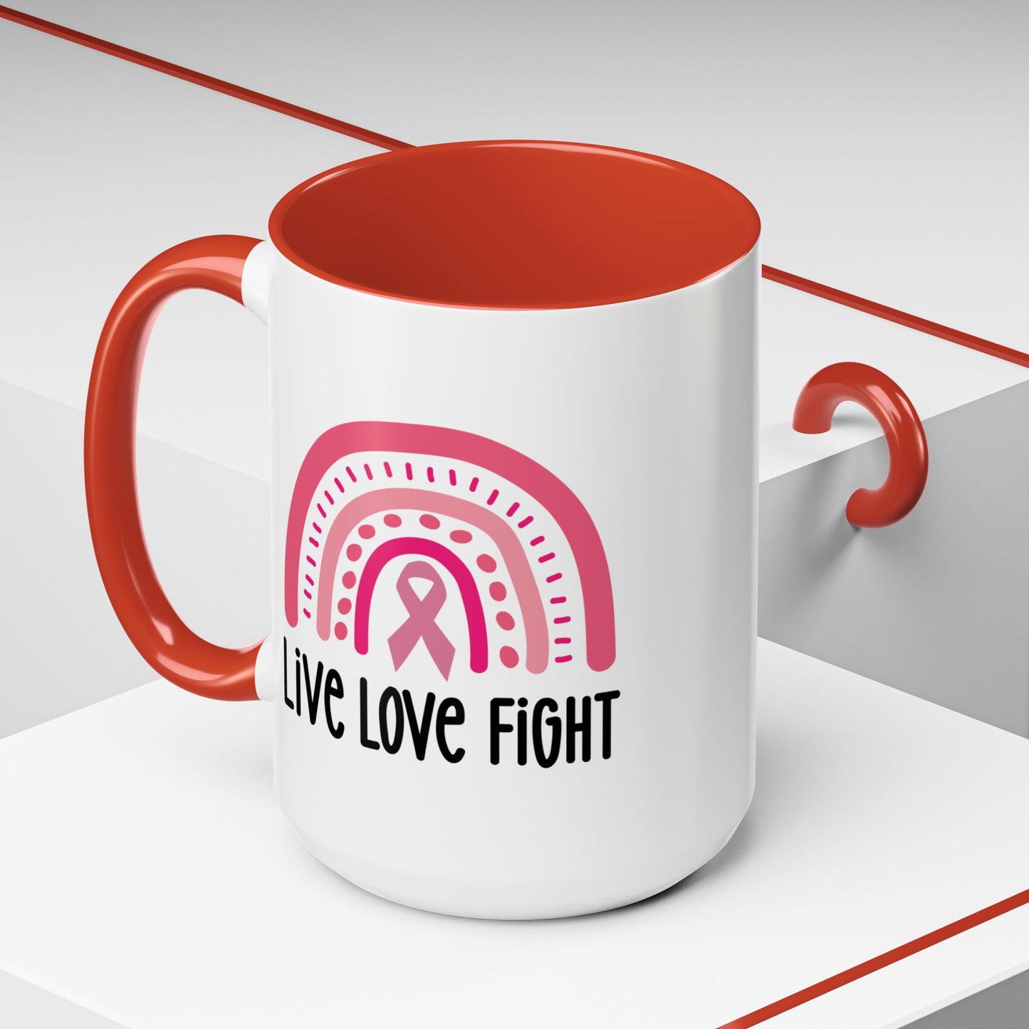 Support Mug - Live Love Fight