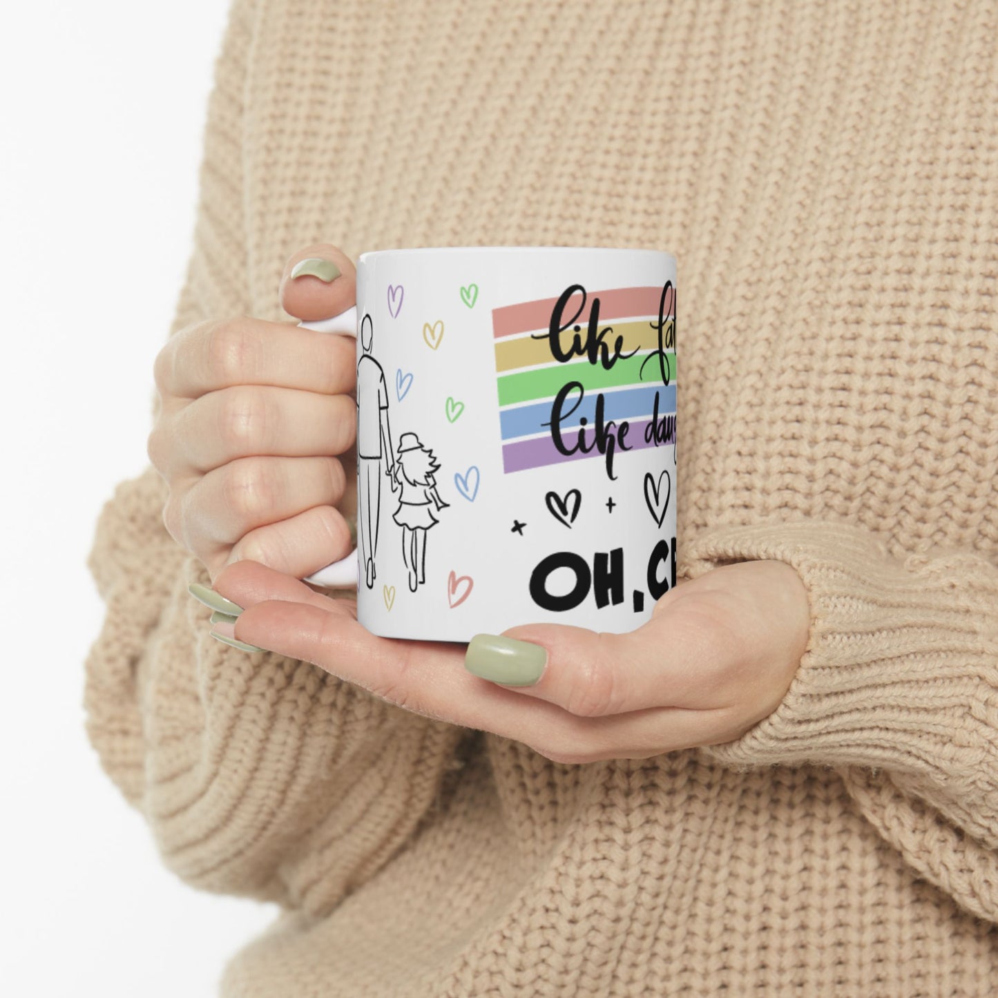 Father's Day Mug - Like Father Like Daughter