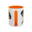4th of July Mug - Airborne Soldier Parachute Flag