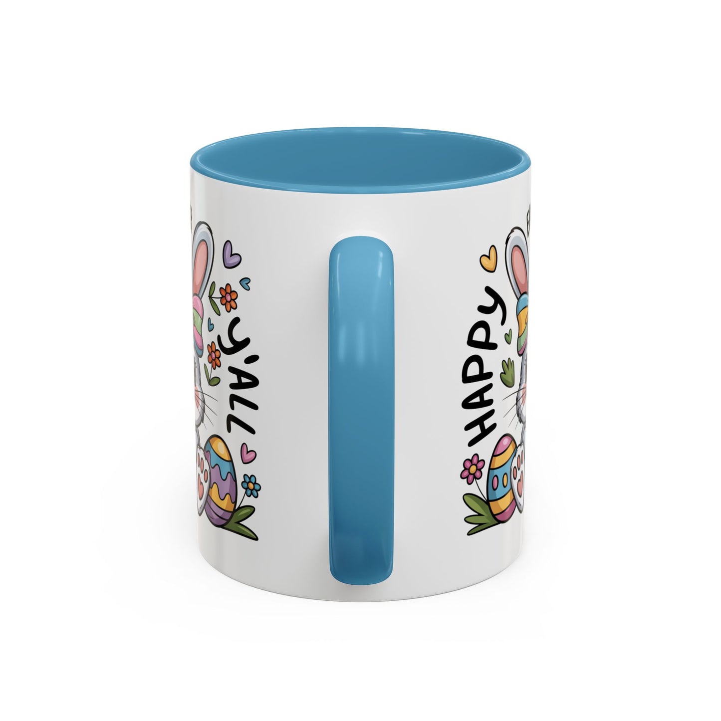 Easter Mug - Happy Easter Y'all Bunny