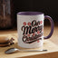 Christmas Mug - Merry Christmas Black Red & White Baseball Text