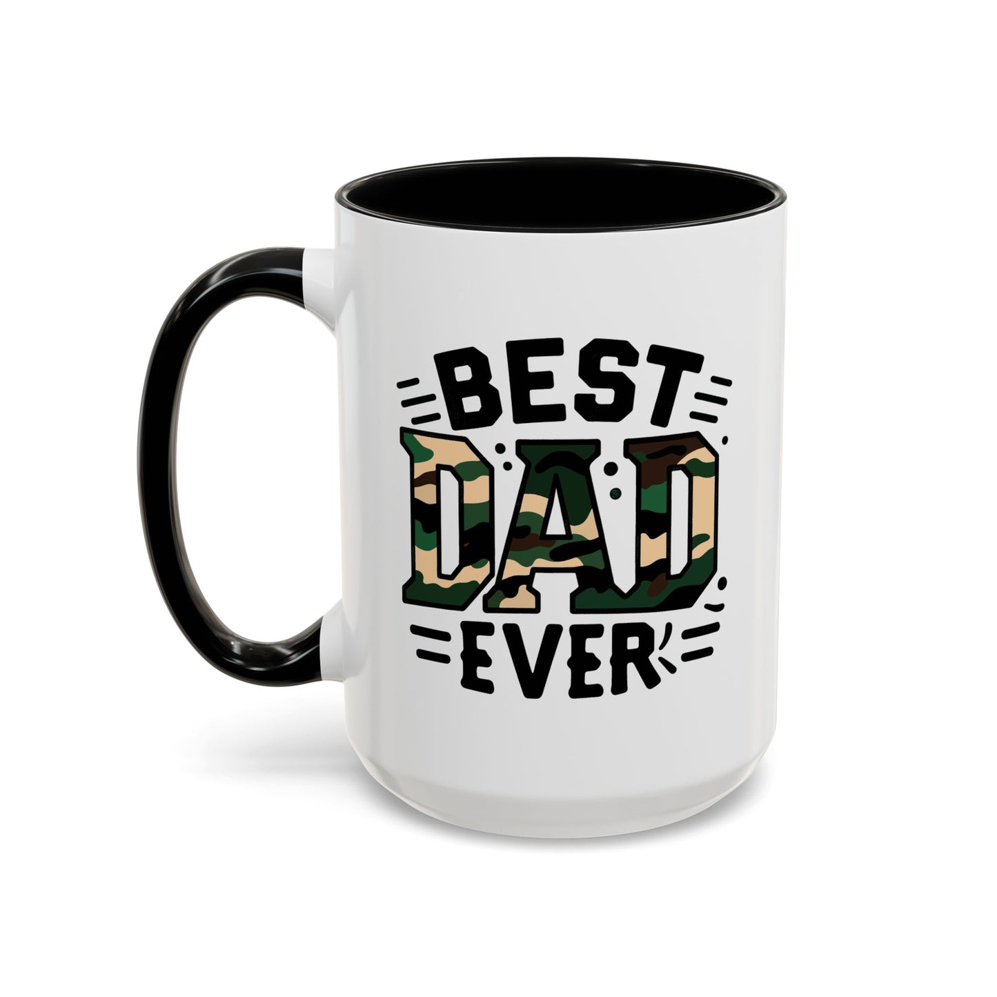 Father's Day Mug - Best Dad Ever Cammo