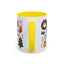 Christmas Mug - Merry Christmas Green Text Presents Tree Candy Cane