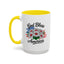 4th of July Mug - God Bless America Daisies