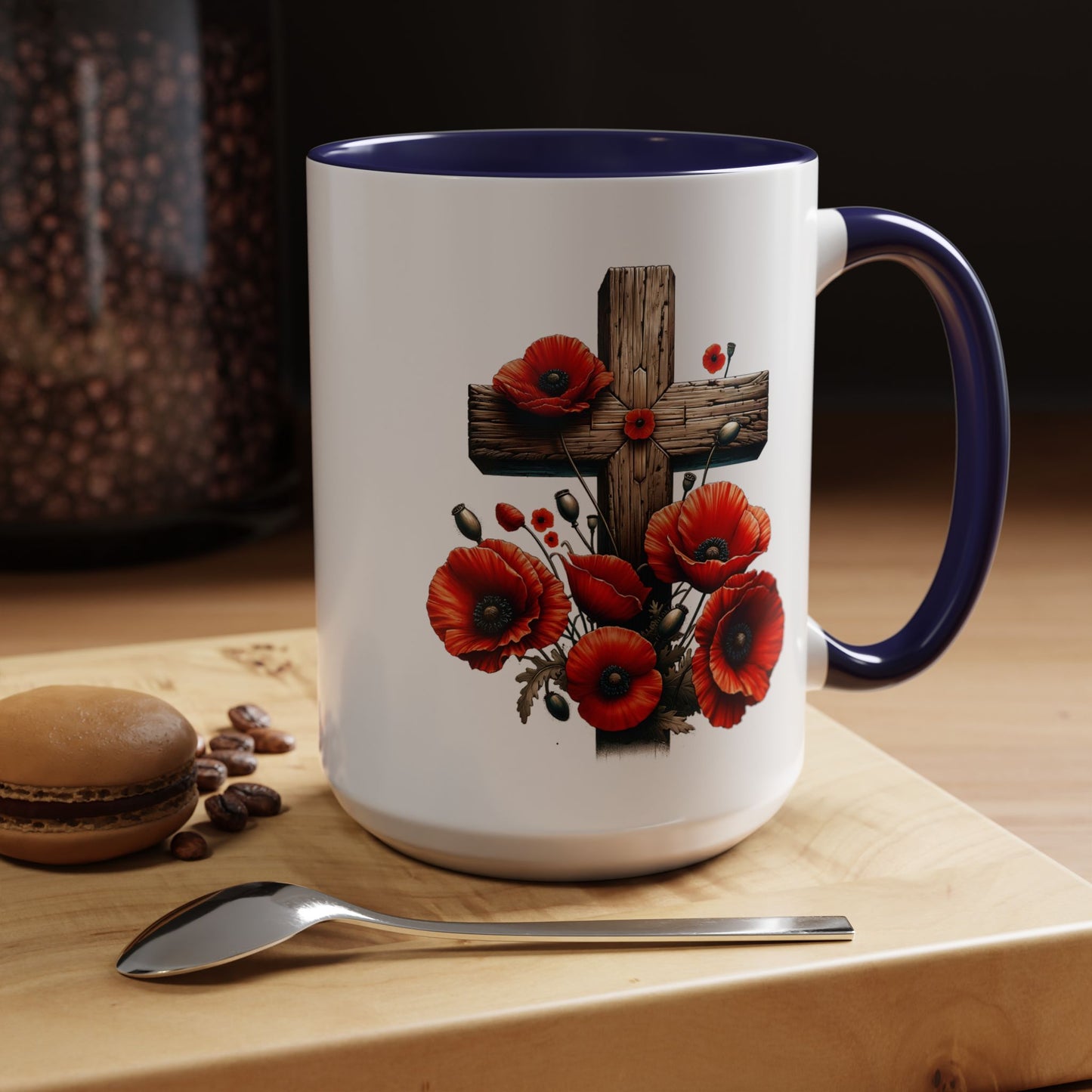 4th of July Mug - Fallen Soldier Cross