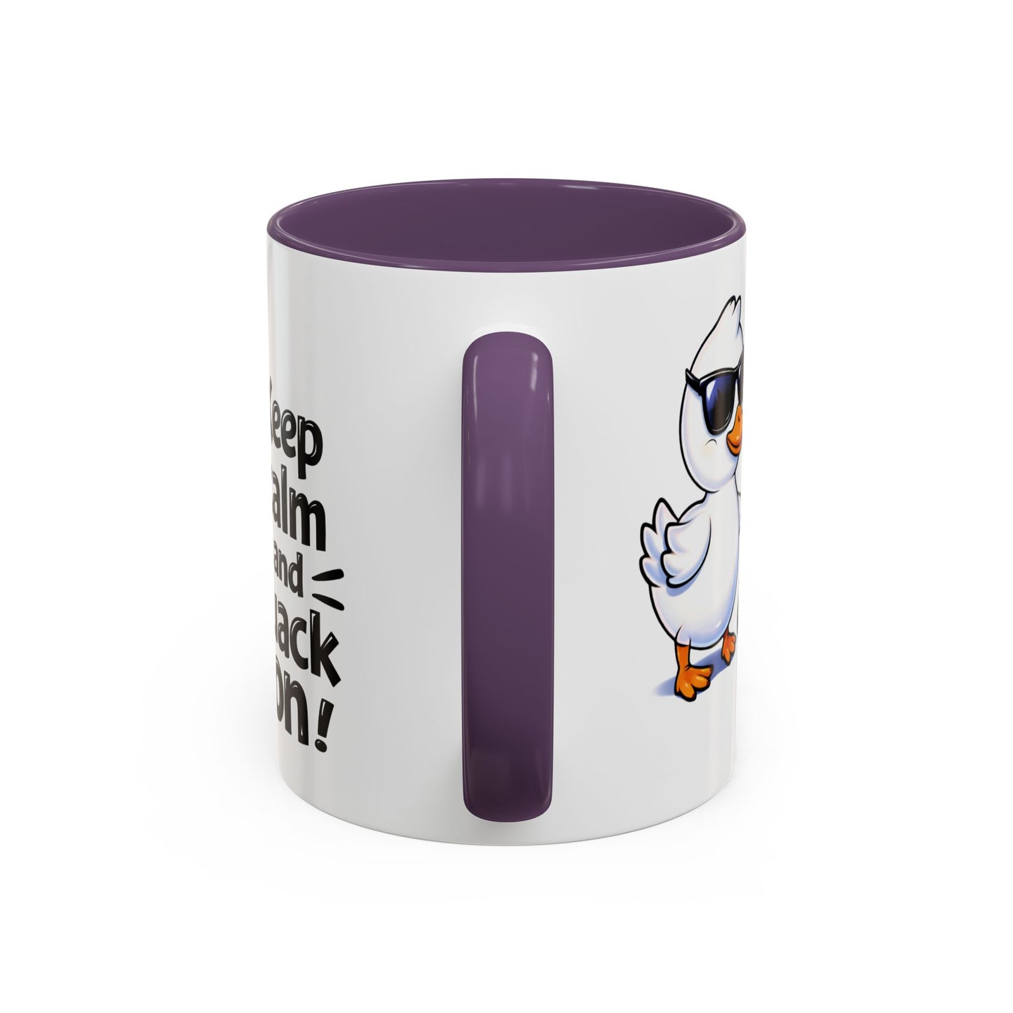 Wellness Mug - Keep Calm And Quack On