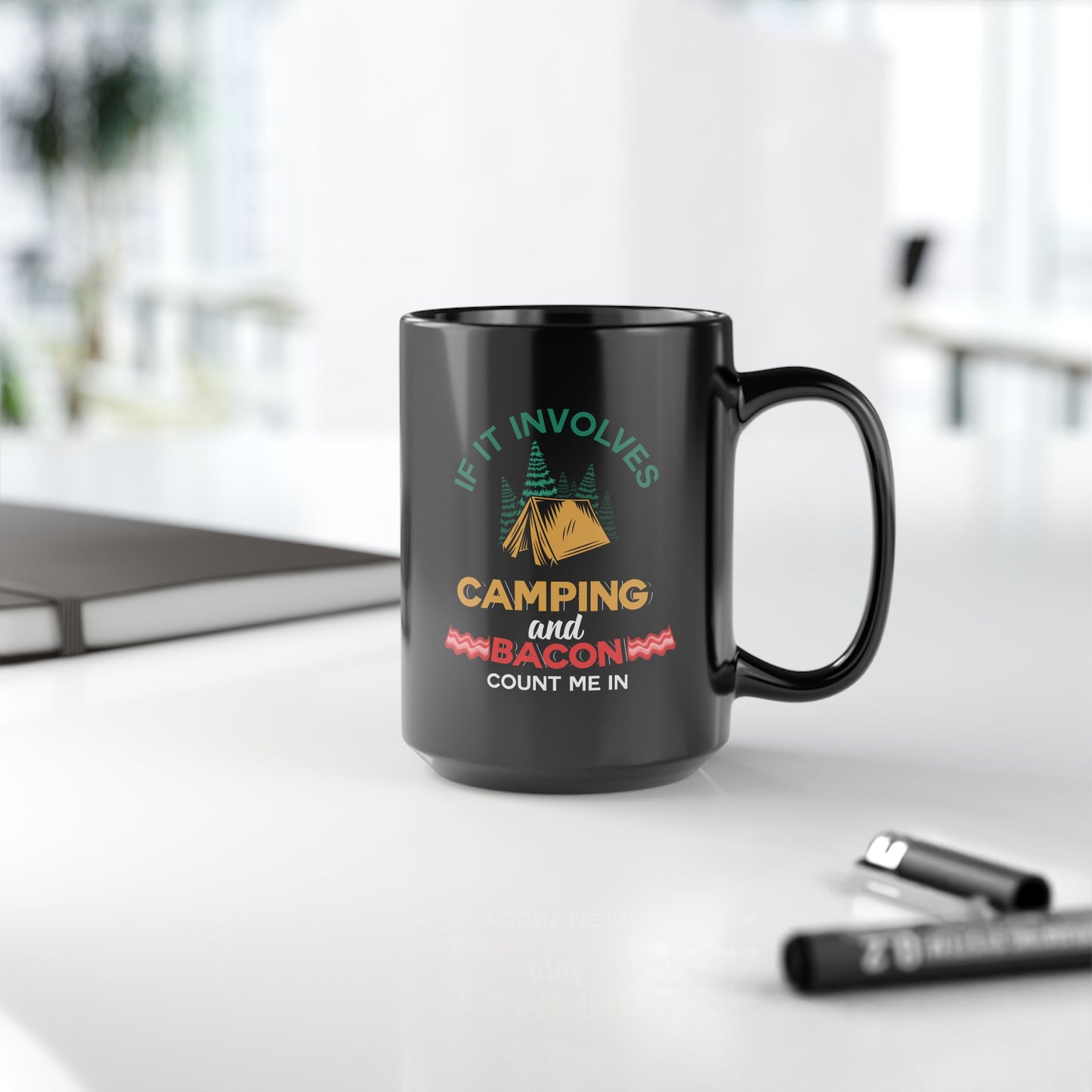 Adventure Mug - If It Involves Camping