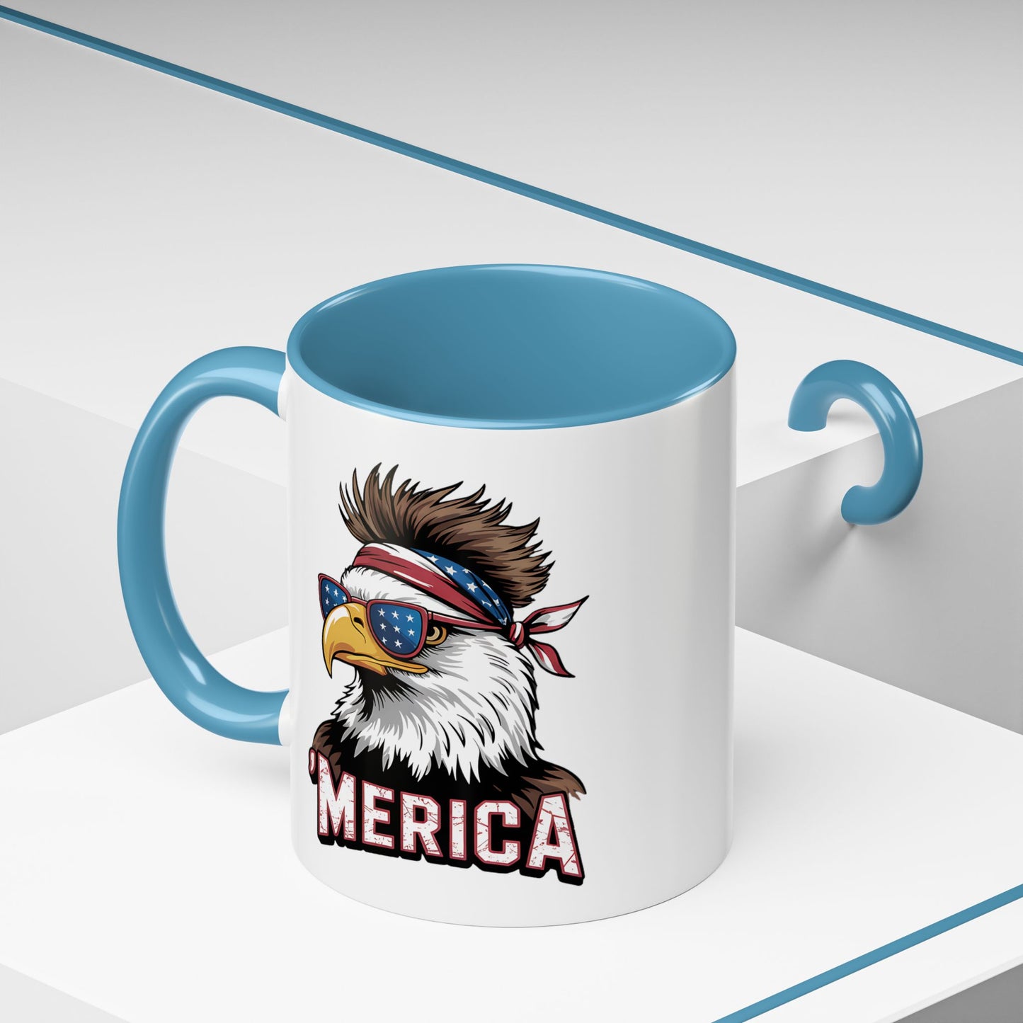 4th of July Mug - America Patriotic Eagle