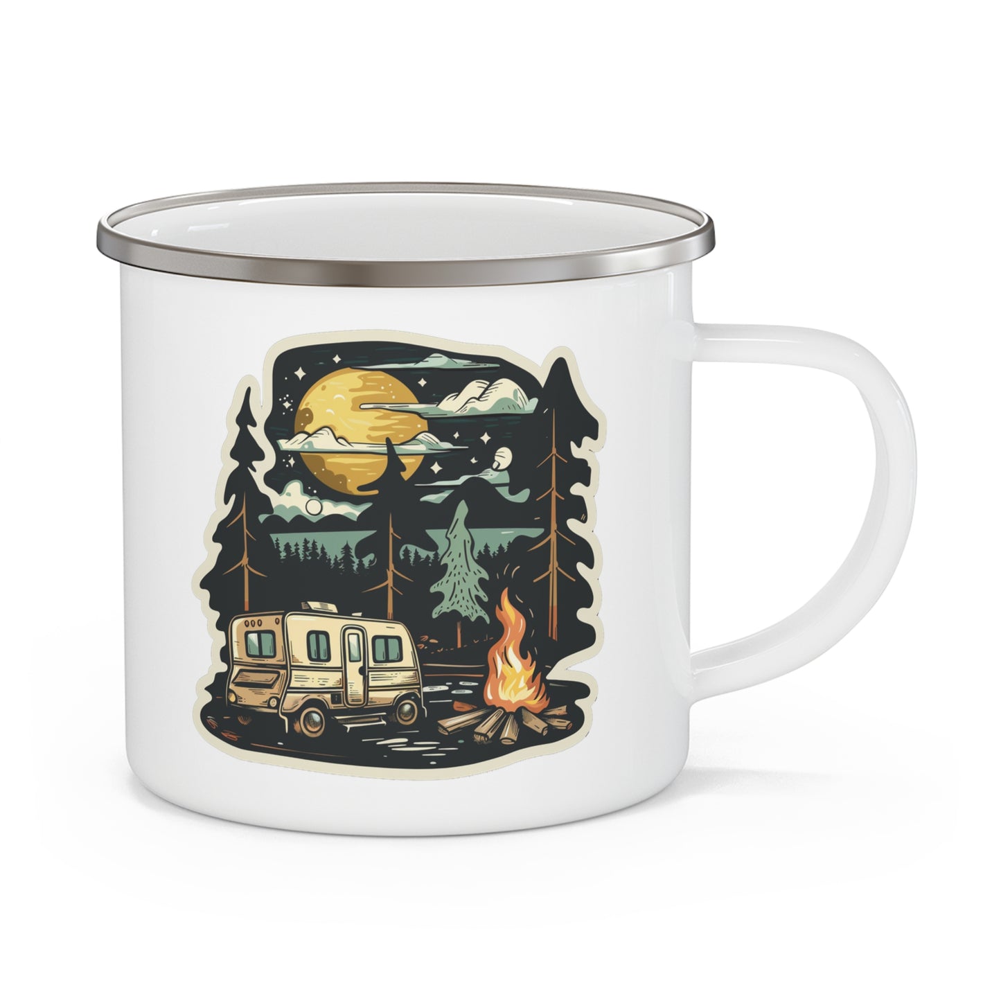Adventure Mug - Camping Landscape 22