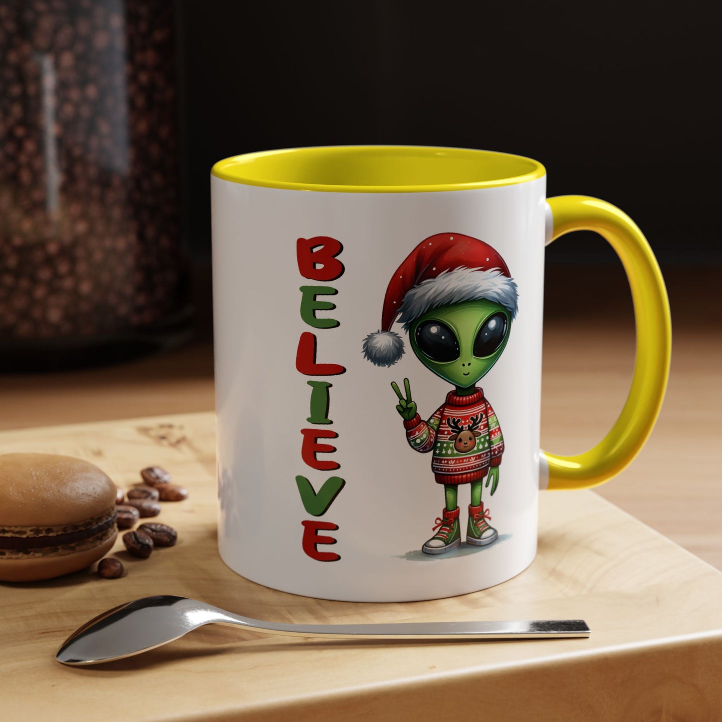 Alien Mug - Christmas Alien