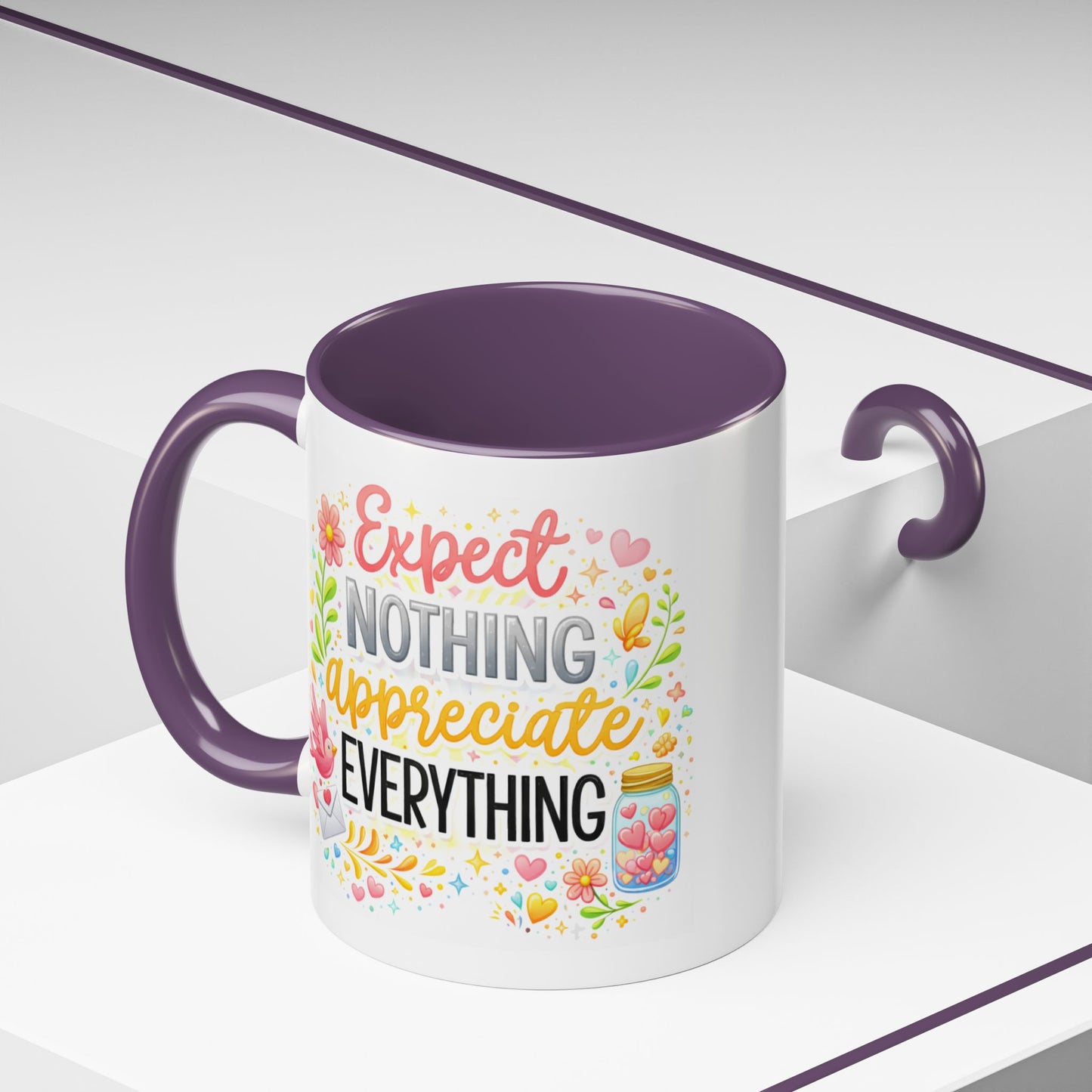Wellness Mug - Expect Nothing Appreciate Everything