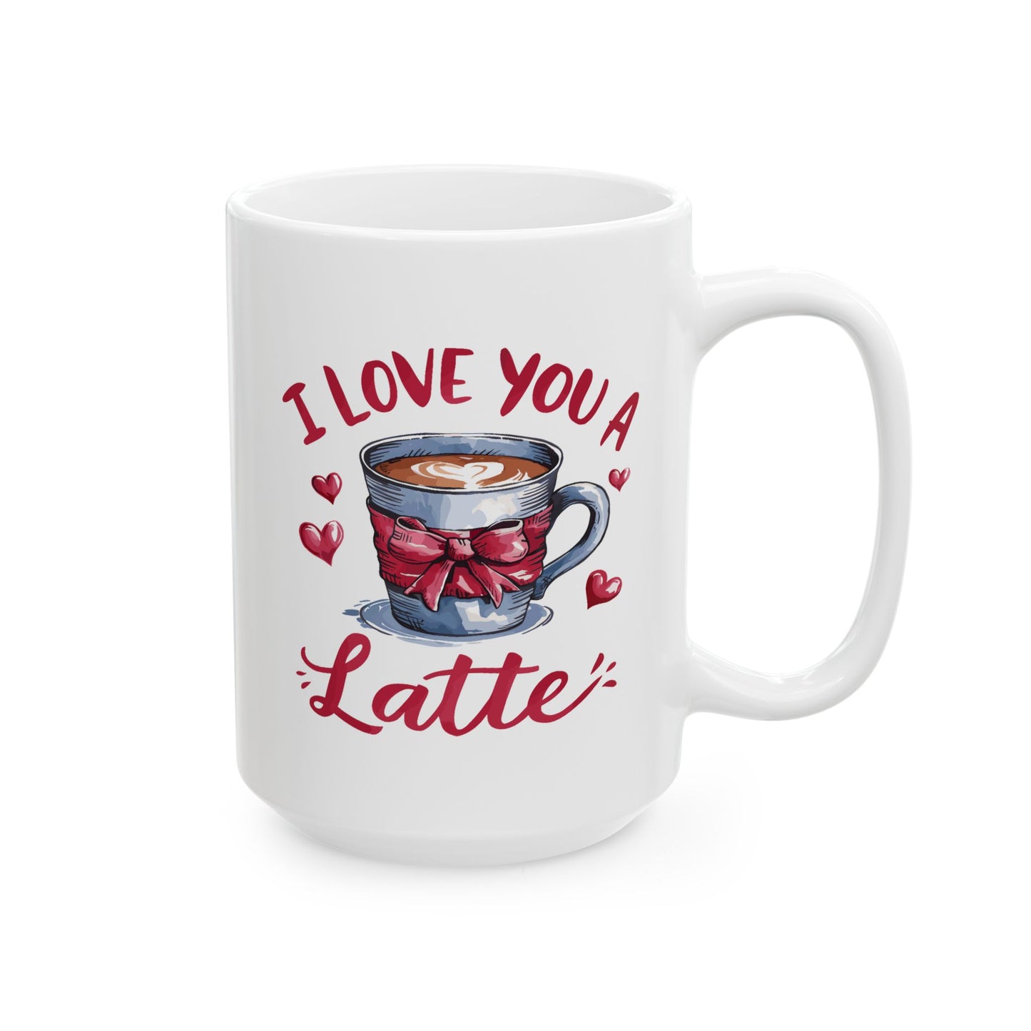 Anniversary Mug - I Love You a Latte