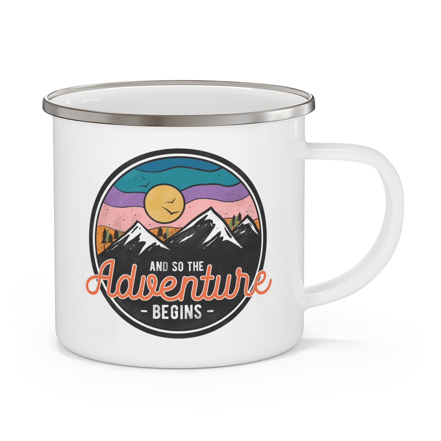Adventure Mug - And So The Adventure Begins