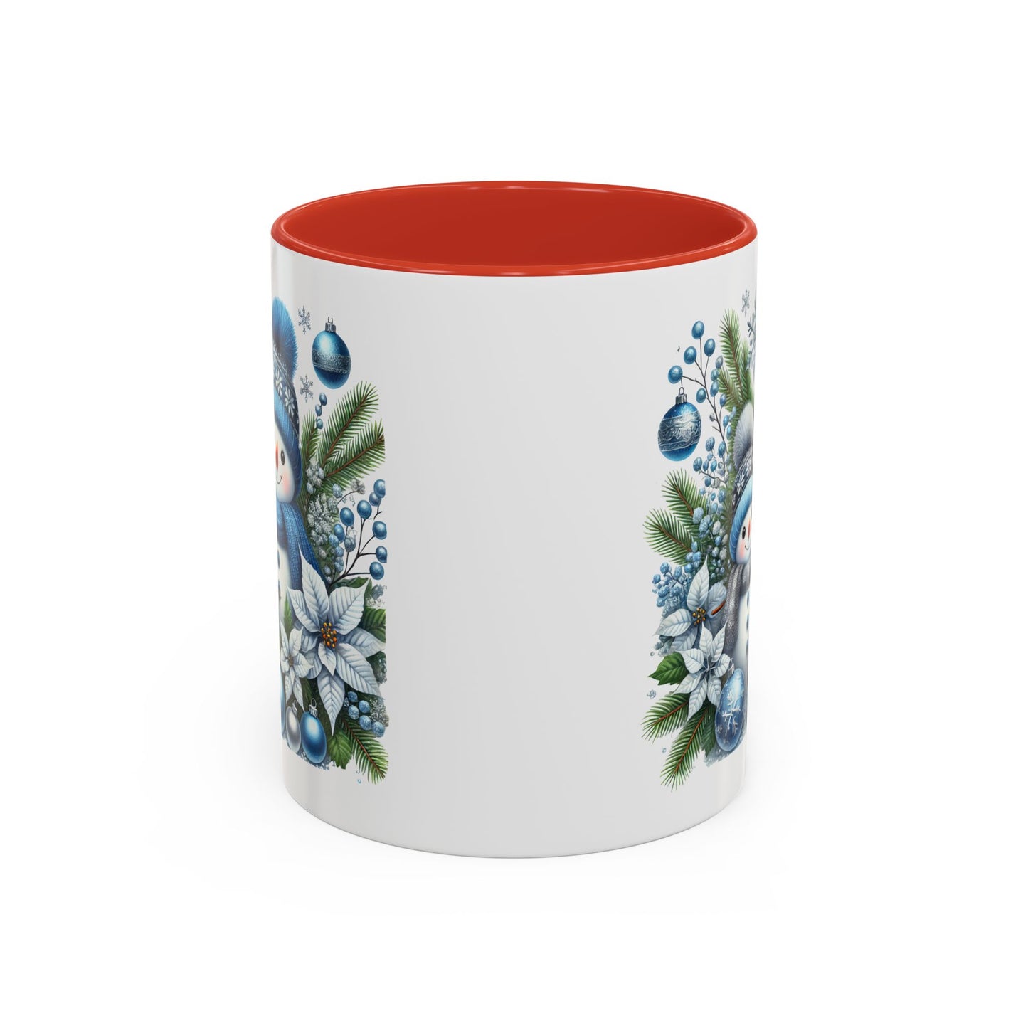 Christmas Mug - Blue Snowman Child