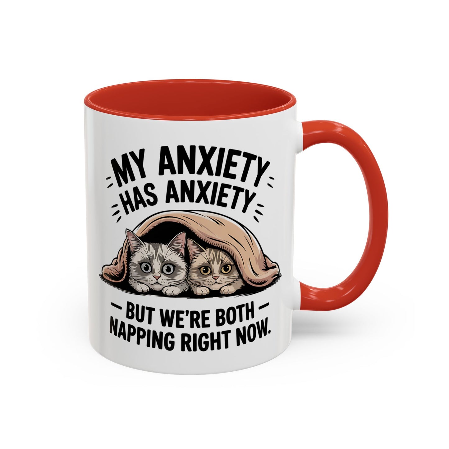 Animal Mug - My Anxiety Has Anxiety