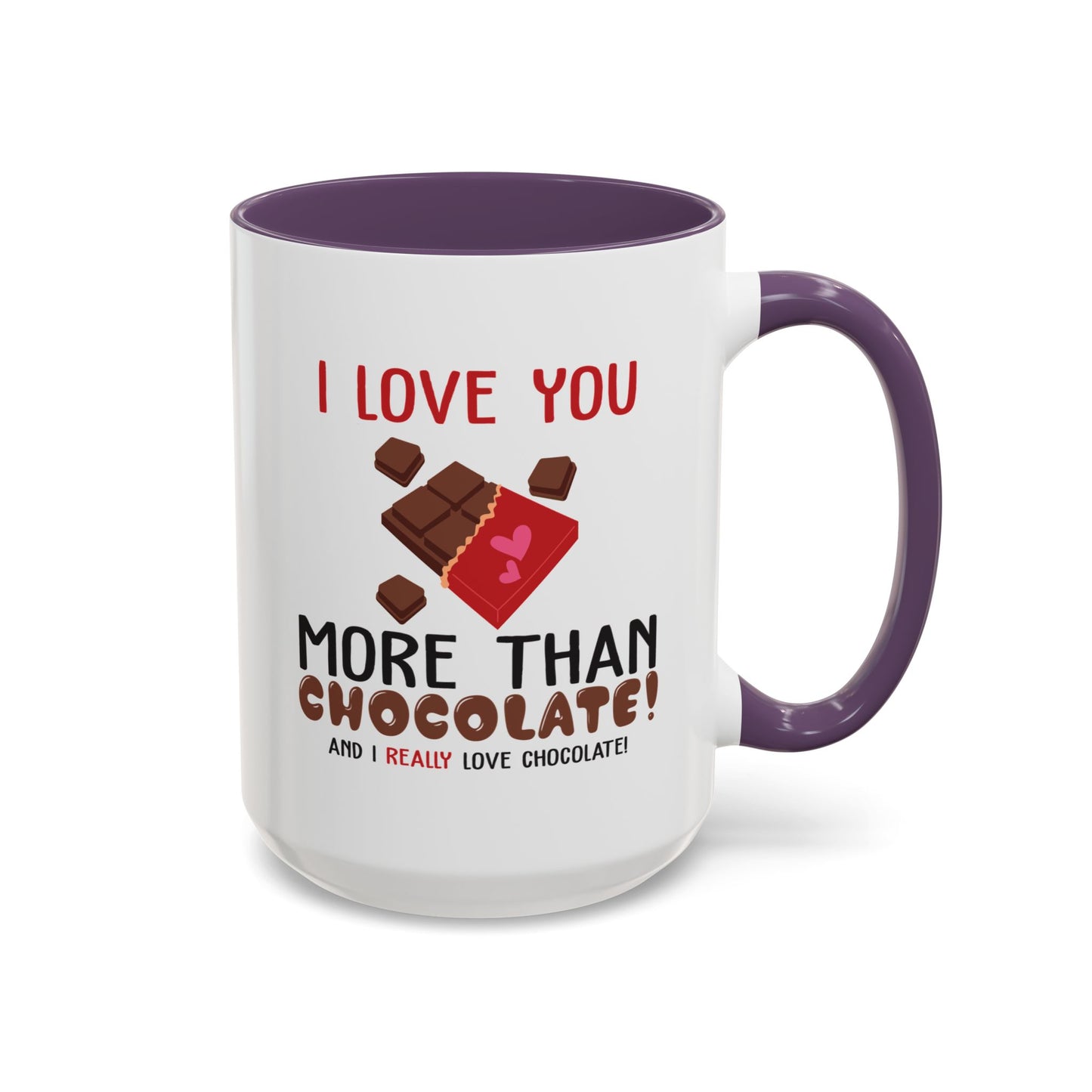 Anniversary Mug - I Love You More Than Chocolate