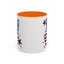 4th of July Mug - America Peace Sign