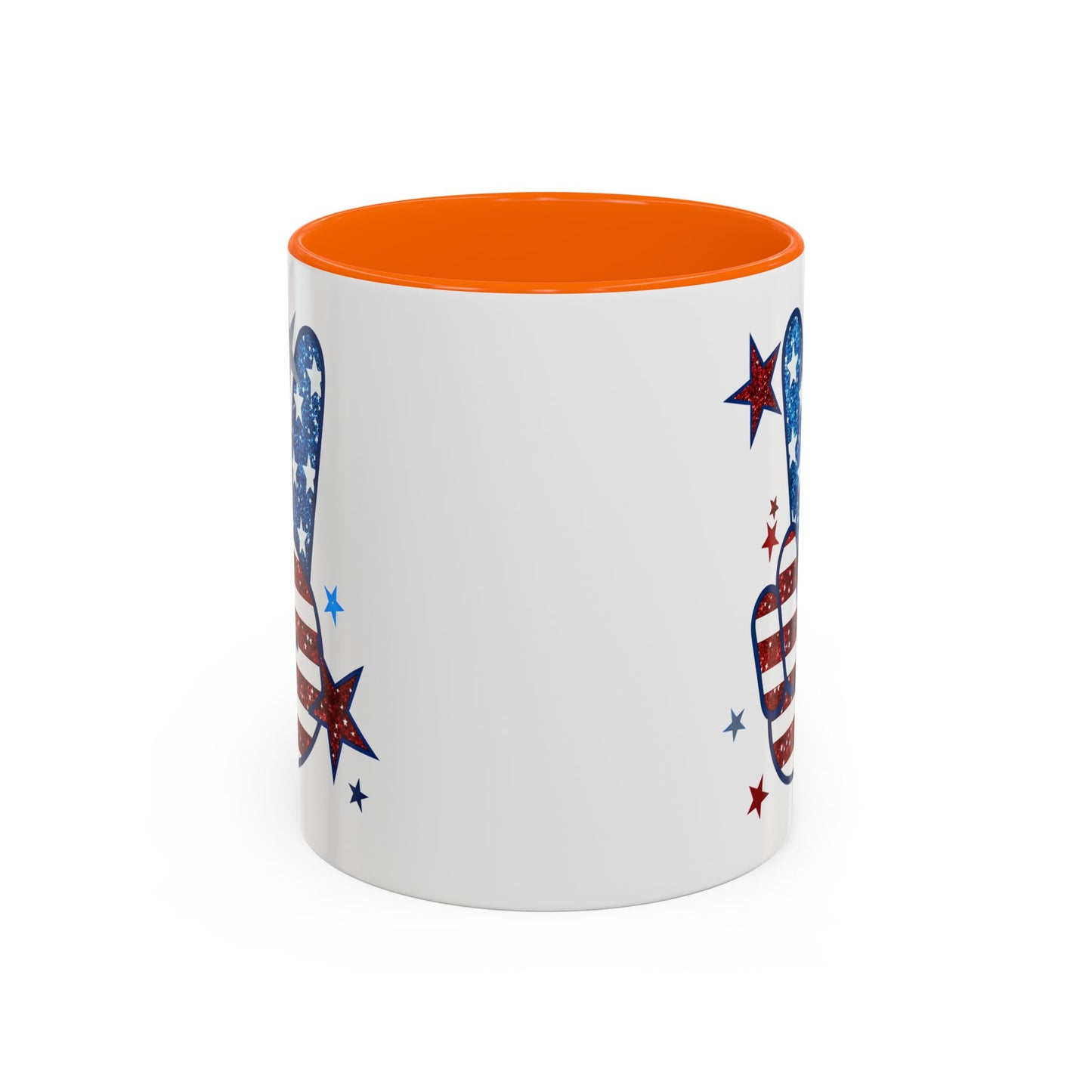 4th of July Mug - America Peace Sign