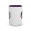 4th of July Mug - Happy 4th of July Sunflower USA Flag