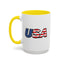 4th of July Mug - USA Flag