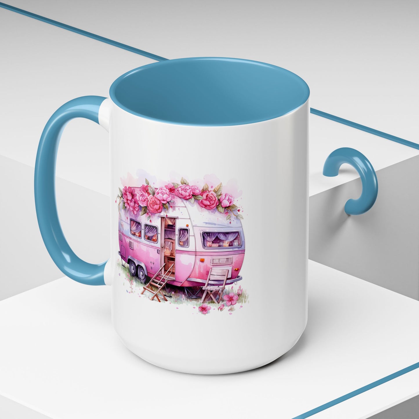 Adventure Mug - Pink Camper