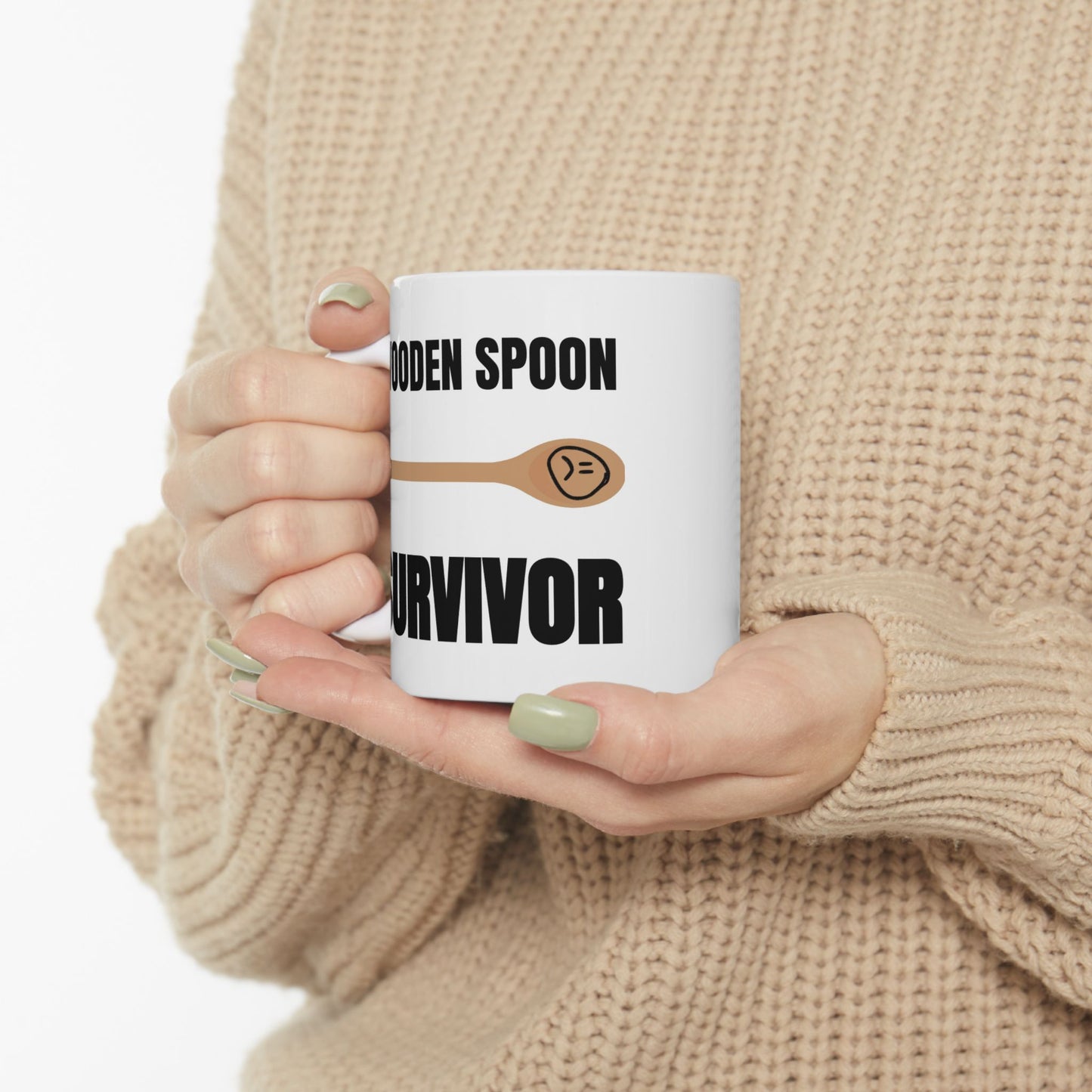 Humor Mug - Wooden Spoon Survivor