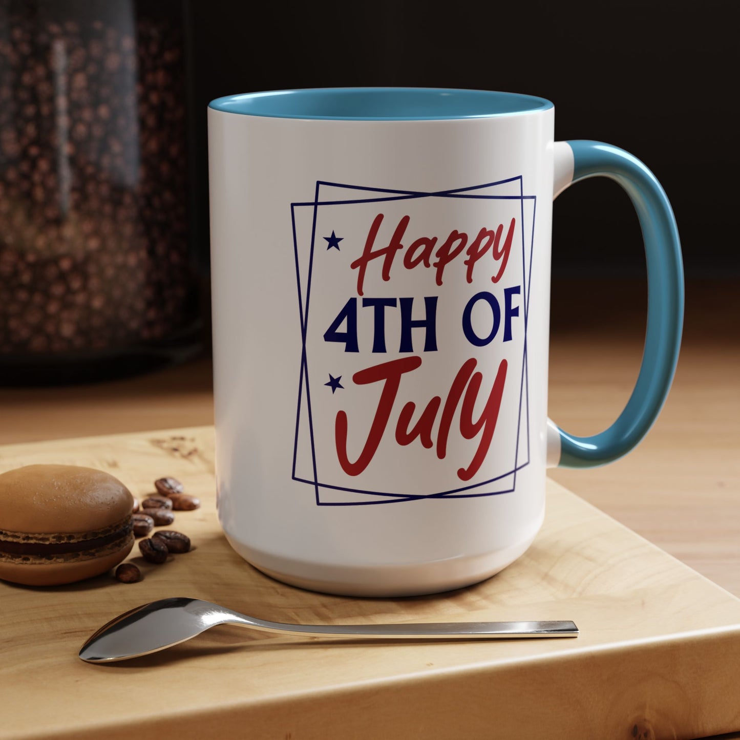 4th of July Mug - Happy Fourth of July Frames