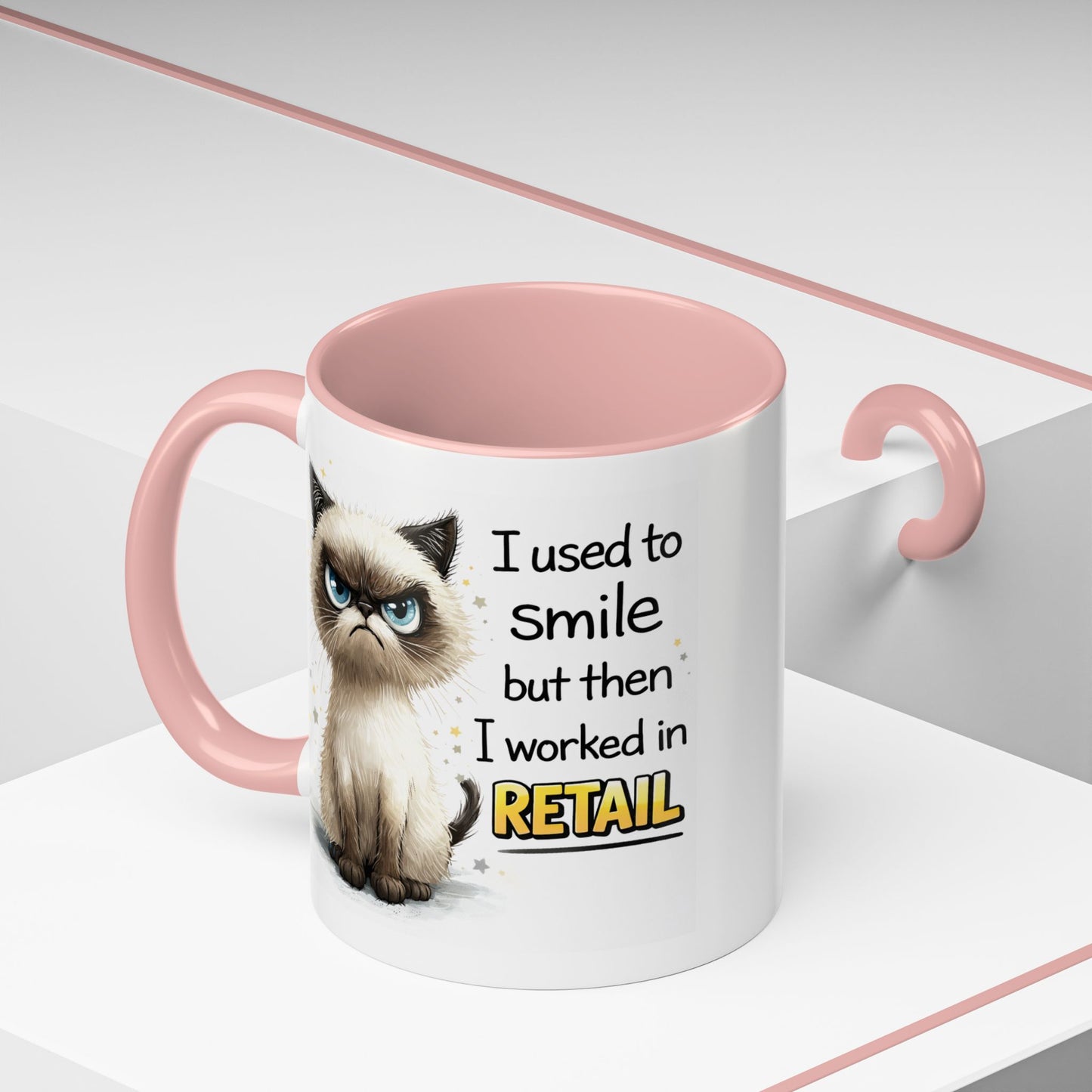 Humor Mug - I Used To Smile