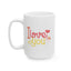 Anniversary Mug - I Love You Flowers