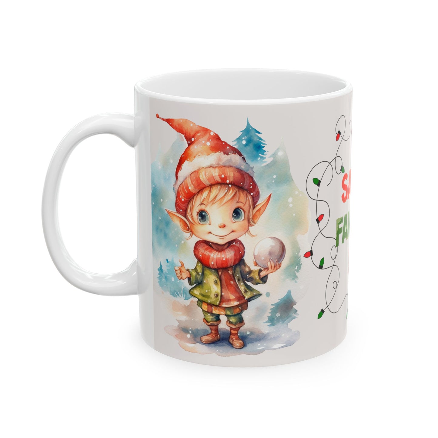 Christmas Mug - Santa's Favorite Elf