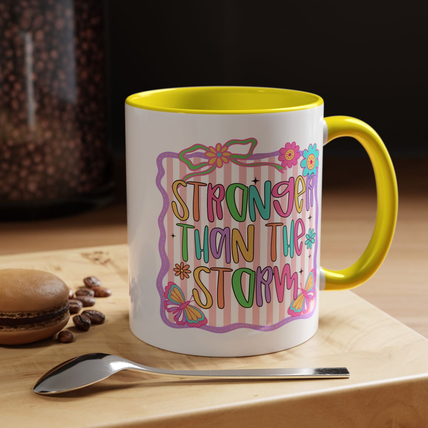 Motivation Mug - Stronger Than The Storm