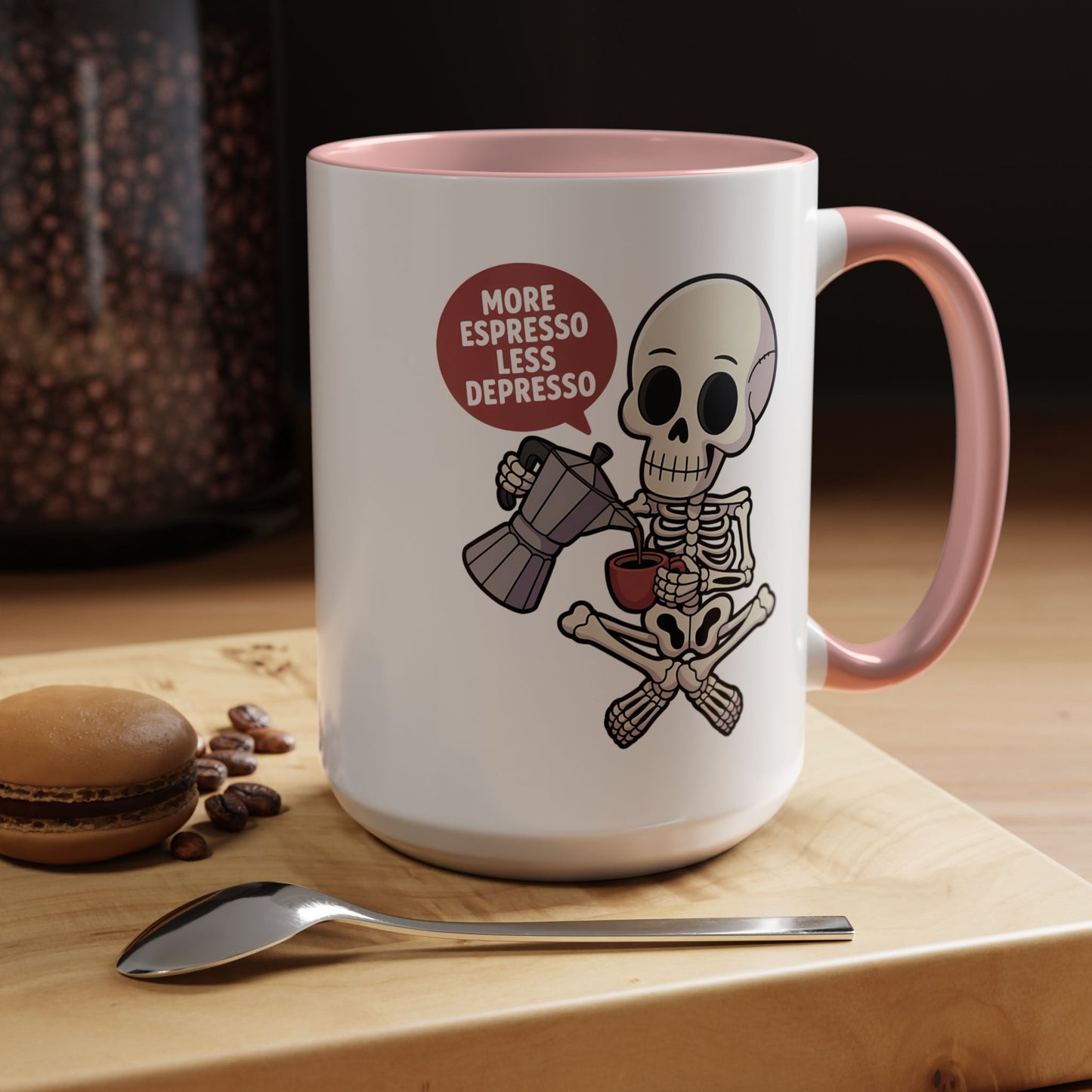 Halloween Mug - More Espresso Less Depresso